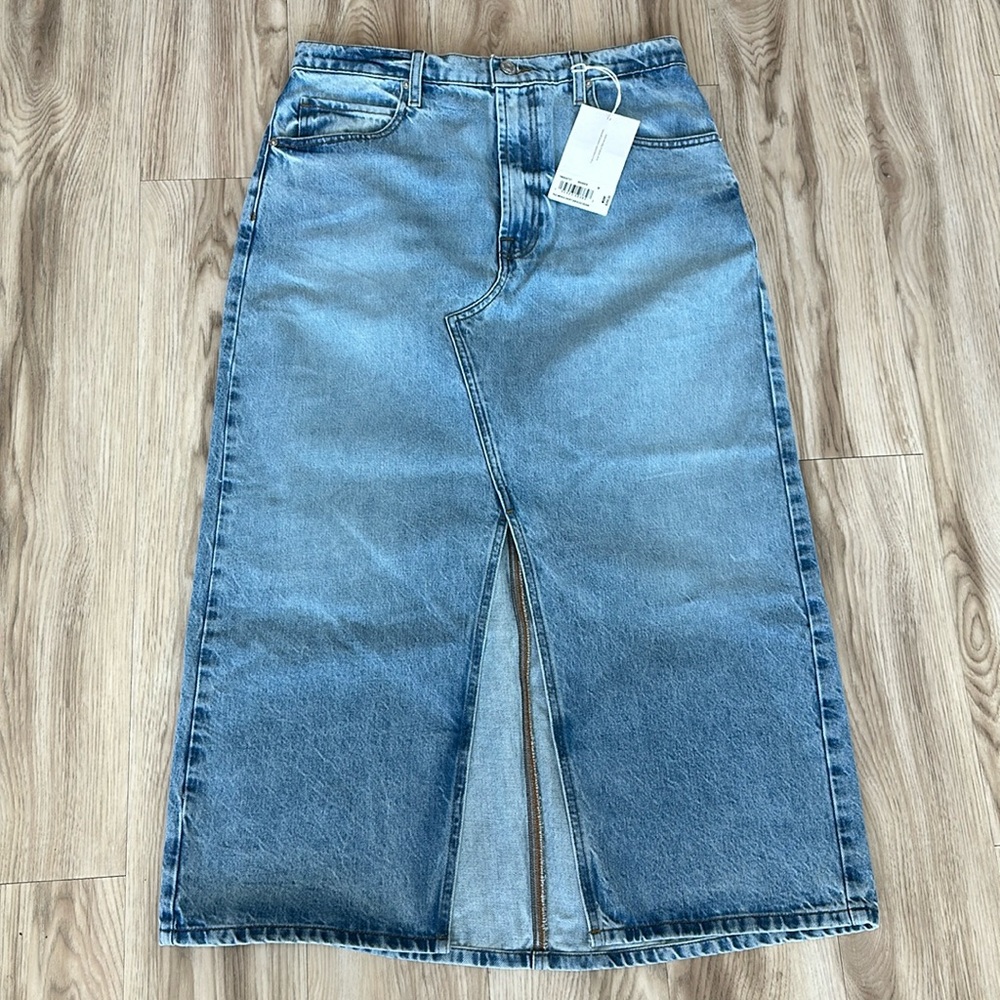 Frame denim Midmaxii Aline skirt